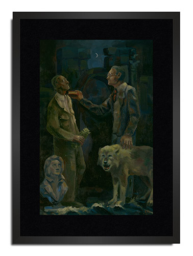 Obra literaria ilustrada: El lobo estepario del autor Hermann Hesse